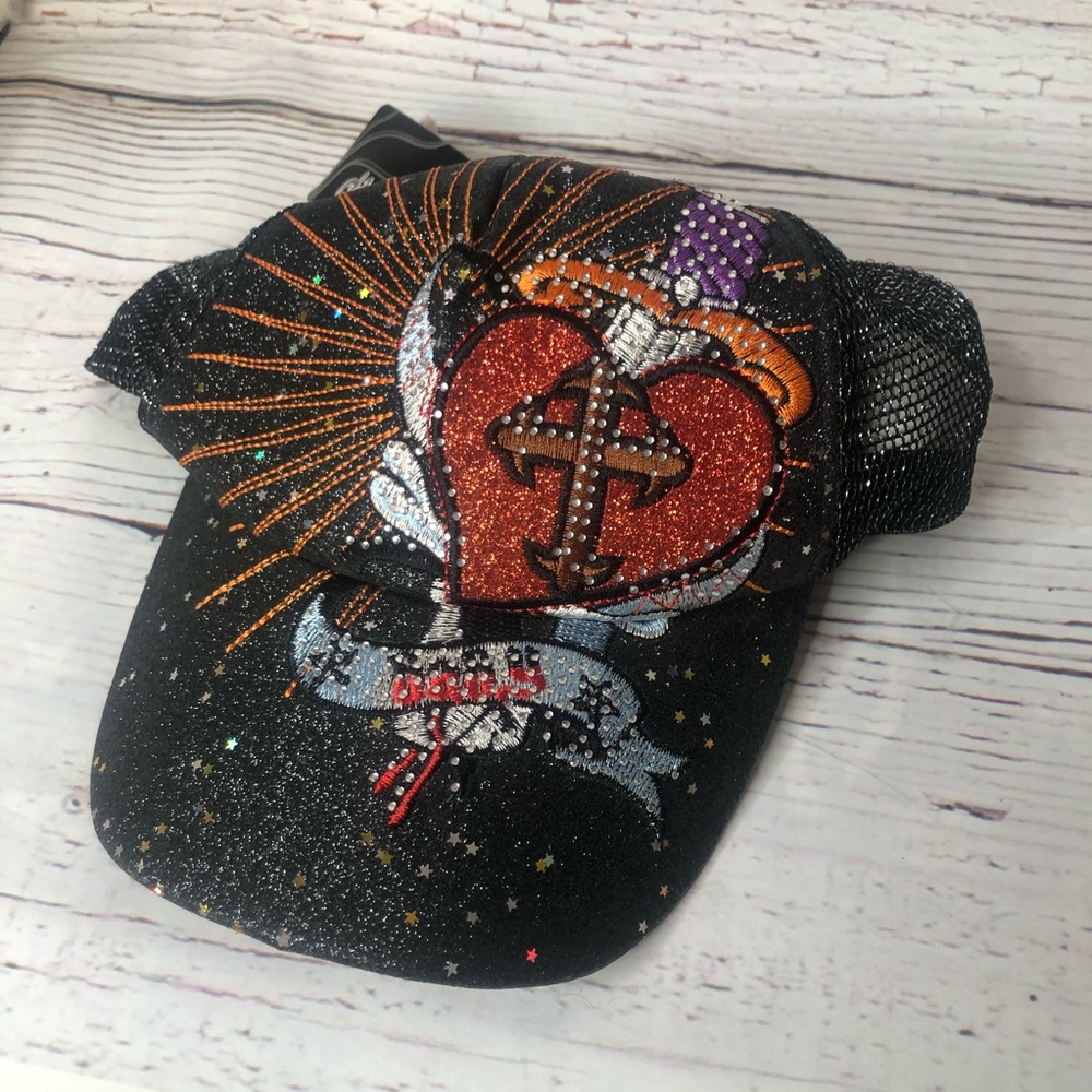 AC Bedazzled Adjustable Cap